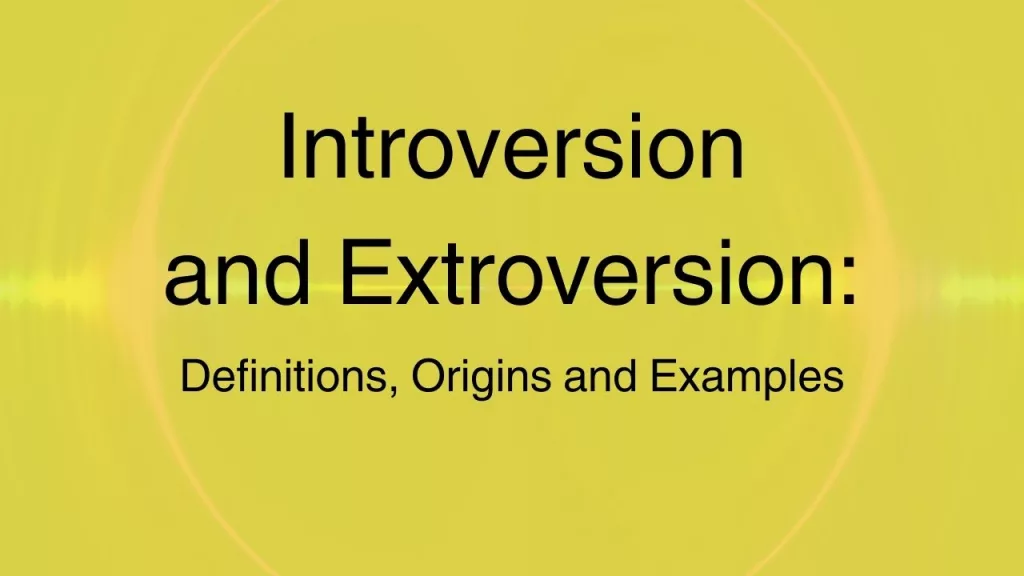 introversion-and-extroversion